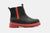 Shoes - Bota Chelsea - Boa Black/Red - BESTIAS