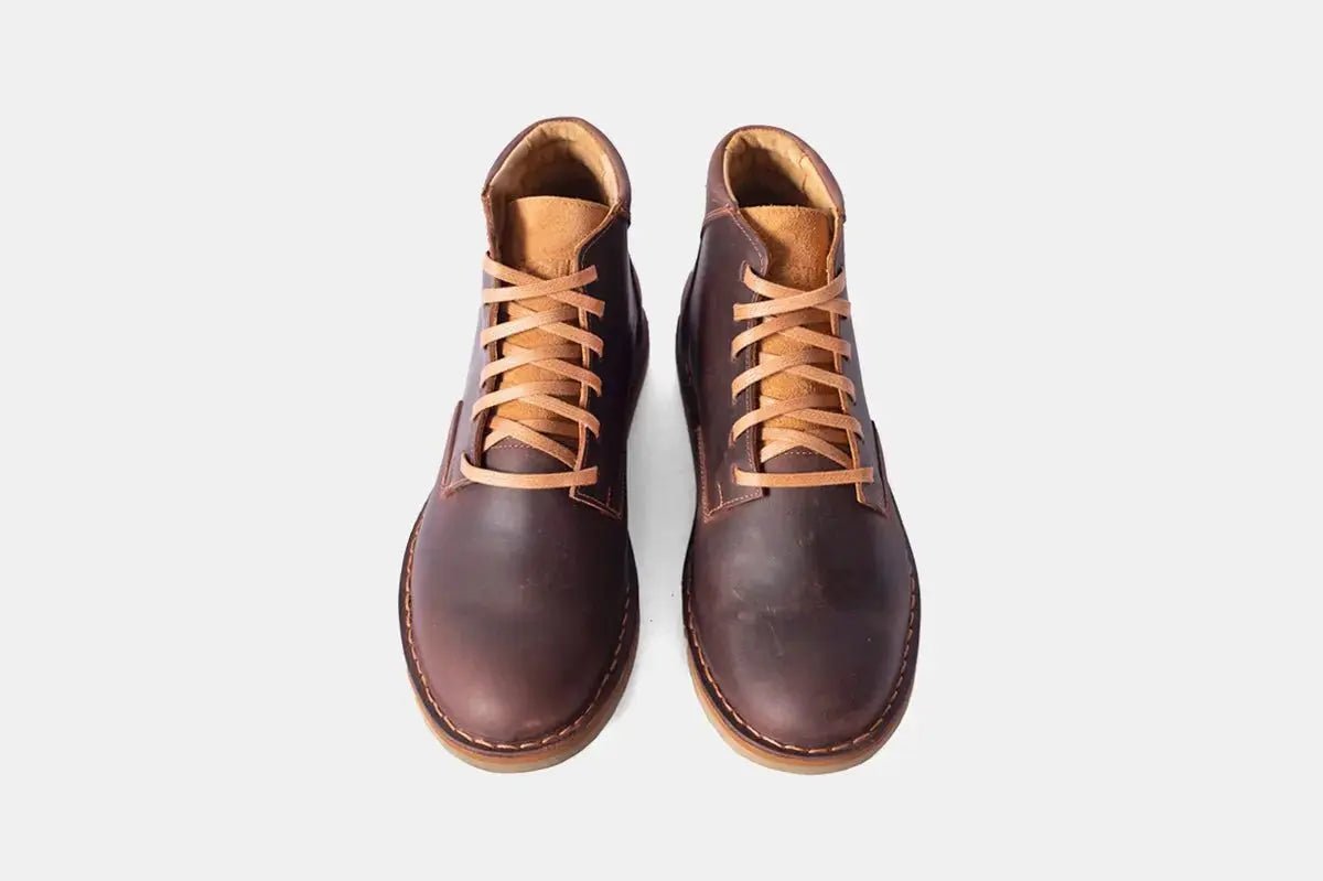 Shoes - Botín Hombre - Gerbo Pull Up Brown - BESTIAS